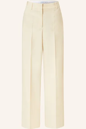 OFF-WHITE Marlenehose beige