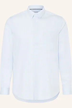 Calvin Klein Hemd Regular Fit blau