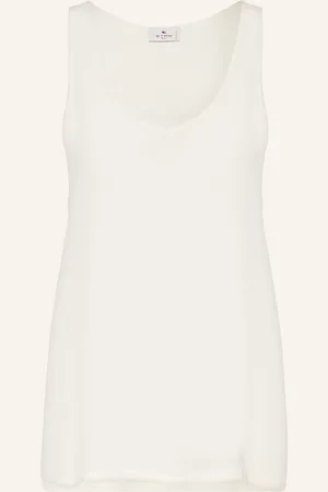 Etro Seidentop weiss