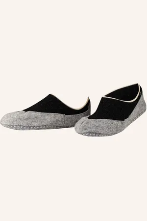 Falke Stoppersocken Cosyshoe Aus Merinowolle grau