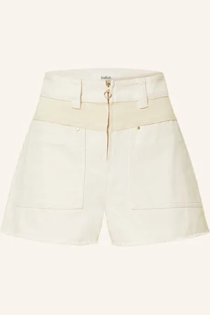 Bash Jeansshorts weiss