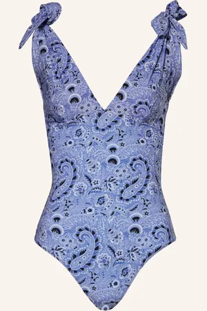 Etro Badeanzug blau