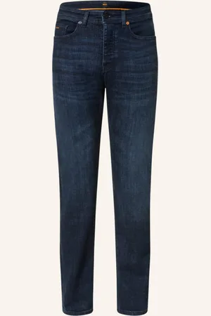 HUGO BOSS Jeans Taber Tapered Fit blau