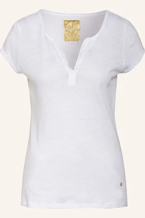Mos Mosh T-Shirt Troy Mit Leinen