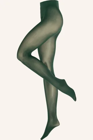 Falke Feinstrumpfhose Pure Matt gruen