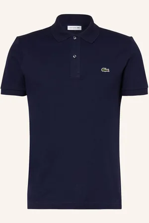 Lacoste Piqué-Poloshirt Slim Fit blau