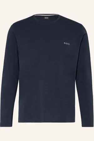 HUGO BOSS Schlafshirt blau