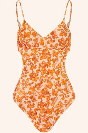 Etro Badeanzug orange
