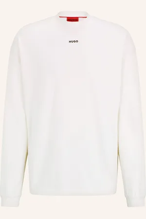 HUGO BOSS Longsleeve Daposo weiss