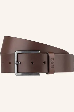 HUGO BOSS Ledergürtel Gionio braun