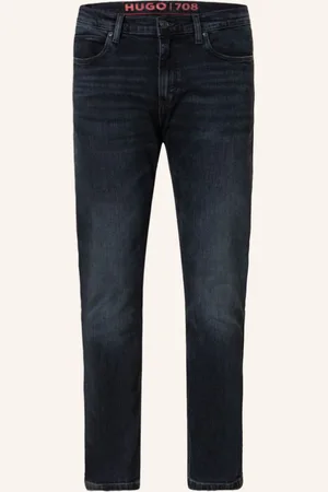 HUGO BOSS Jeans 708 Slim Fit blau