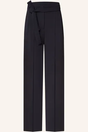 HUGO BOSS Marlenehose Tapiana blau