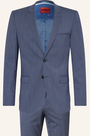 HUGO BOSS Anzug Arti/ Hesten Extra Slim Fit blau