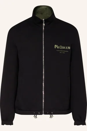 Alexander McQueen Blouson Zum Wenden schwarz