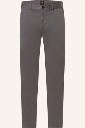 HUGO BOSS Chino Chino Slim Fit grau