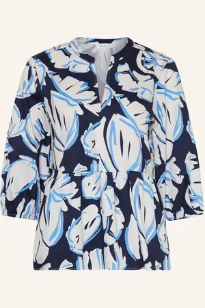 DARLING HARBOUR Blusenshirt Mit 3/4-Arm blau