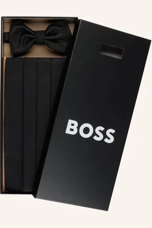 HUGO BOSS Set: Fliege Und Kummerbund Mit Geschenkbox