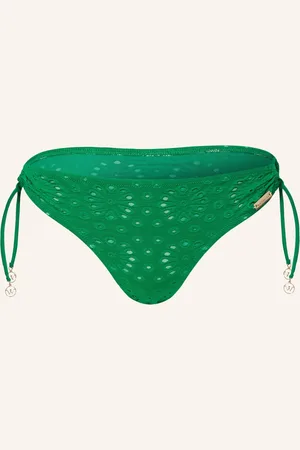 Watercult Triangel-Bikini-Hose Riviera Notes gruen
