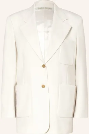 Palm Angels Longblazer weiss