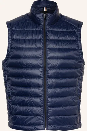 HUGO BOSS Steppweste Calano blau
