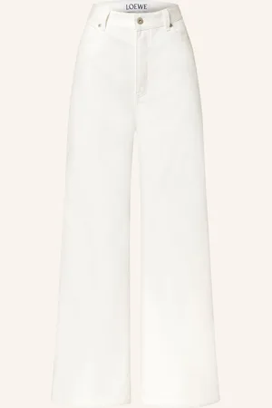 Loewe Straight Jeans weiss