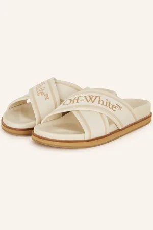 OFF-WHITE Pantoletten Cloud beige
