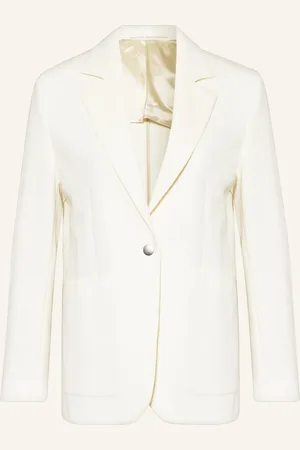 Palm Angels Sweatblazer Mit Galonstreifen weiss