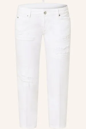 Dsquared2 7/8-Jeans Capri weiss