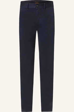 HUGO BOSS Chino Chino Slim Fit blau