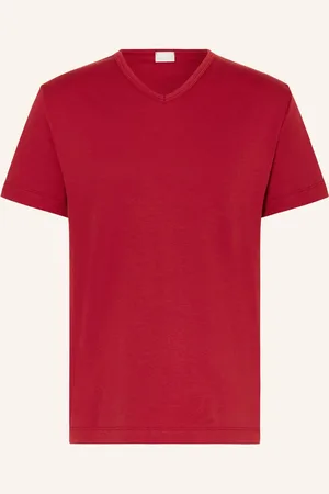 Mey Schlafshirt Serie Solid Night rot