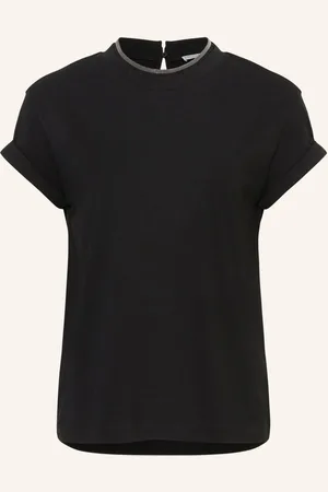 Brunello Cucinelli T-Shirt Mit Zierperlen