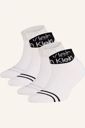 Calvin Klein 4er-Pack Socken weiss
