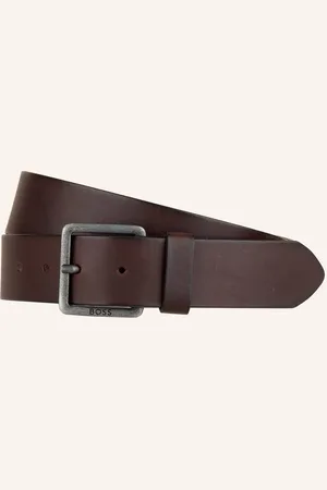 HUGO BOSS Ledergürtel Jeeko braun