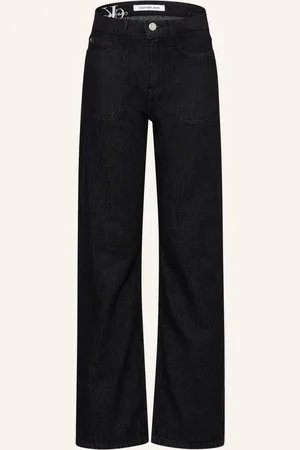 Calvin Klein Jeans Wide Fit schwarz
