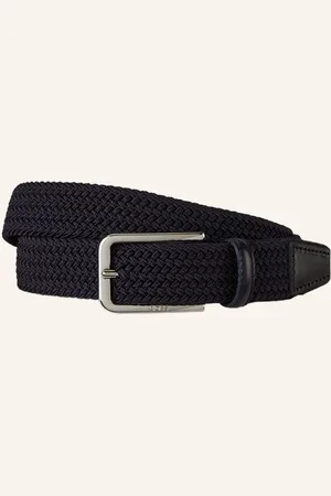 HUGO BOSS Flechtgürtel Clorio blau