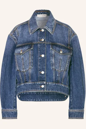 Alexander McQueen Jeansjacke blau
