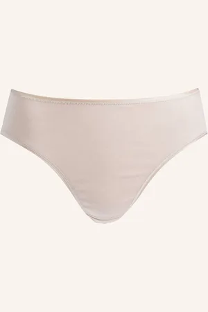 Hanro Slip Cotton Seamless beige