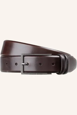 HUGO BOSS Ledergürtel Carmello braun