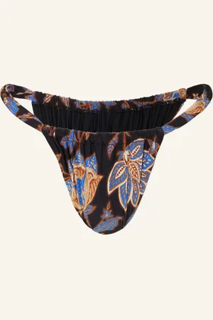 Seafolly Brazilian-Bikini-Hose Silk Road schwarz