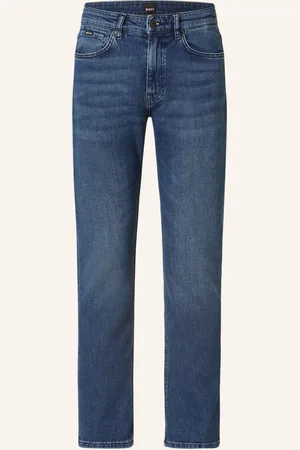 HUGO BOSS Jeans Delaware Slim Fit blau