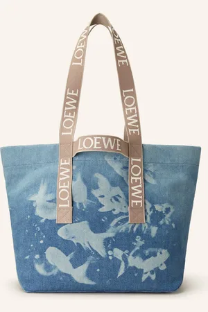 Loewe Shopper Fold Shopper blau