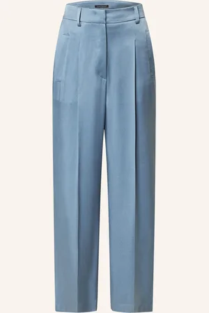 Luisa Cerano Satin-Culotte blau
