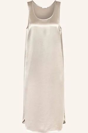 Mrs & HUGS Satinkleid beige