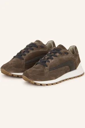 Brunello Cucinelli Sneaker Mit Schmucksteinen beige
