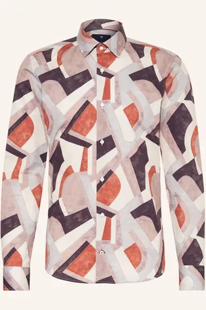 JOOP! Hemd Pit Slim Fit braun