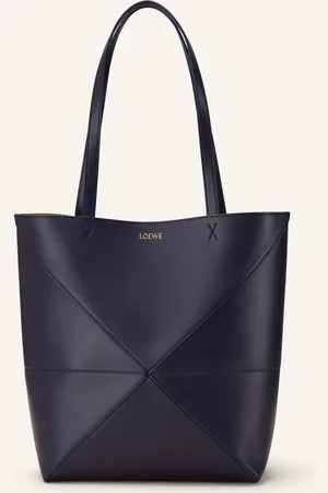 Loewe Shopper Puzzle Fold blau