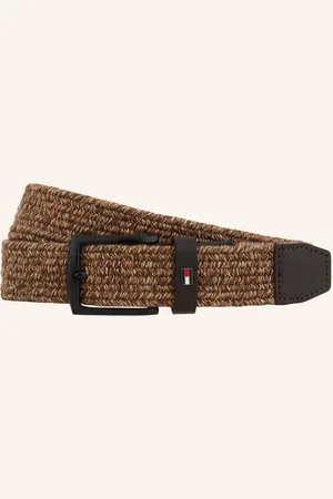 Tommy Hilfiger Flechtgürtel Denton braun