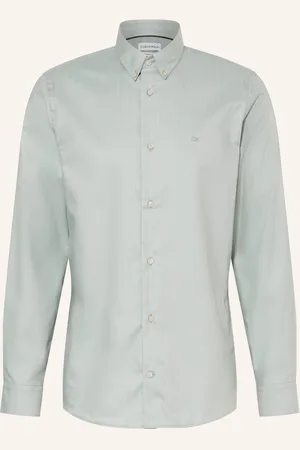 Calvin Klein Oxford-Hemd Regular Fit gruen
