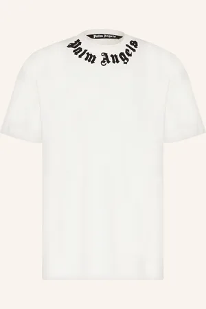 Palm Angels Oversized-Shirt weiss