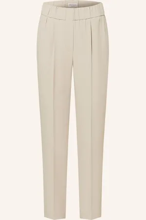 Brunello Cucinelli 7/8-Hose Mit Seide weiss